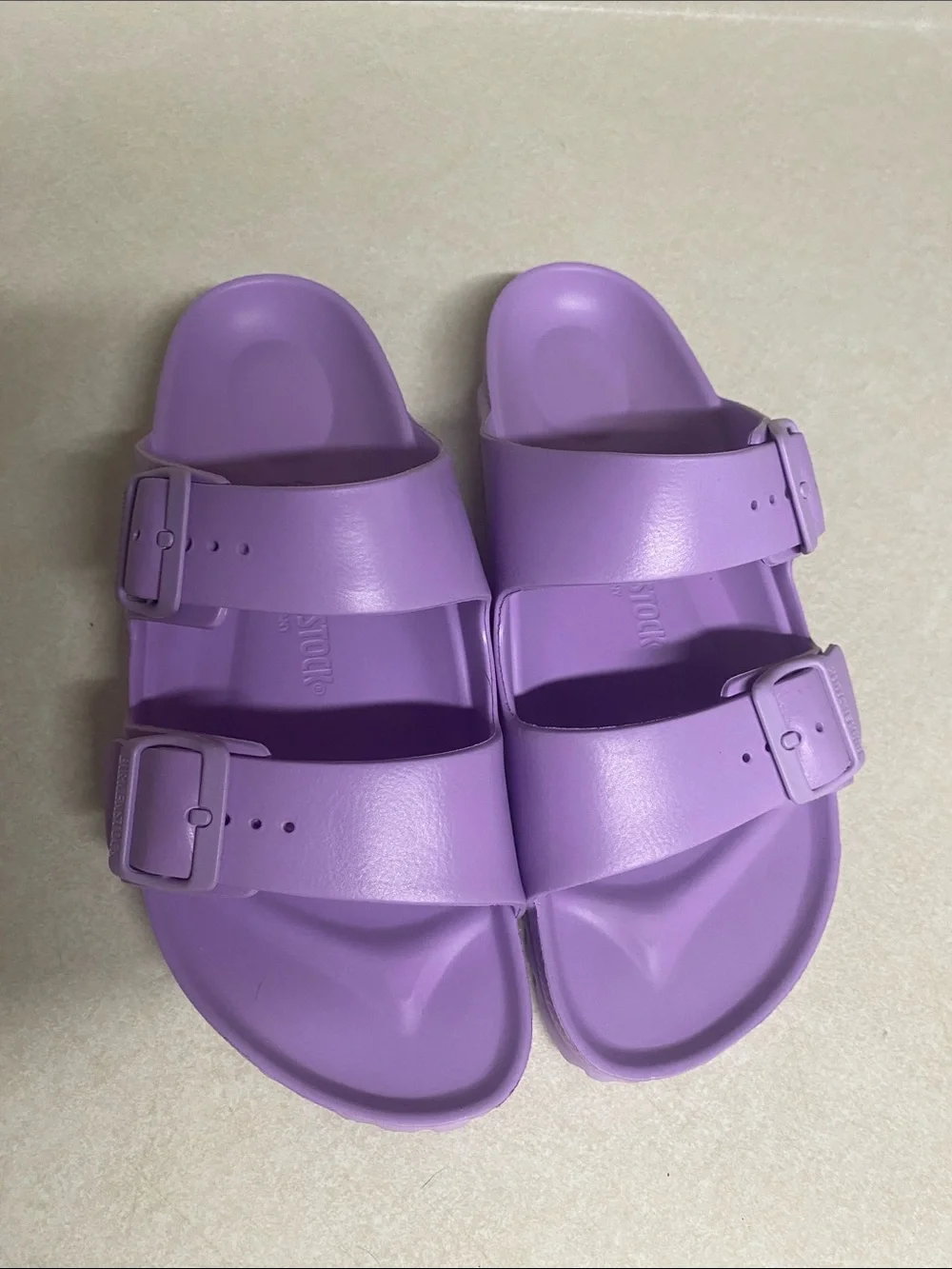 Birkenstock women’s Arizona sandals purple - Picture 2 of 7